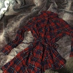 Plaid dress